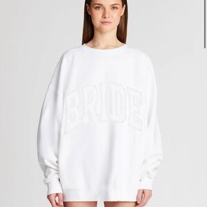 The Bar BRIDE Crewneck Oversized Sweatshirt - Size XL